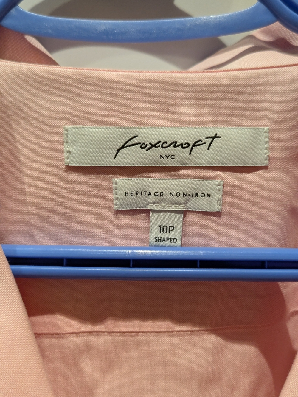 Foxcroft Pink Heritage Non-Iron Button Down Shirt